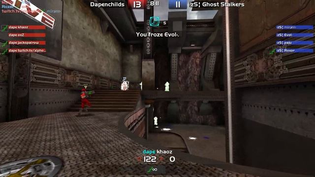 QL iFreezeTag | Dapenchilds vs zS Ghost Stalkers #01 - PLAYOFF ROUND ONE // DB iFT Clan Cup смотреть онлайн