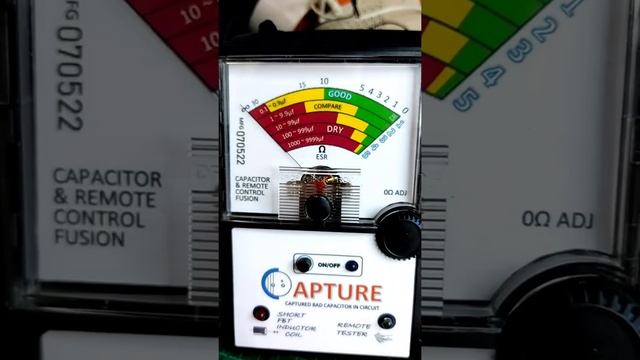 CAPTURE ESR TESTER CAPTURED BAD CAPACITOR IN CIRCUIT FINALE смотреть онлайн