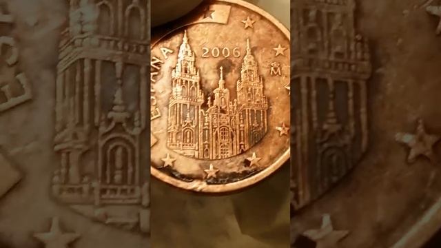 5 cent euro 2006 with error, Spain смотреть онлайн
