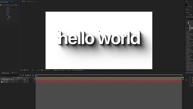 Shadow Studio 2 - Preset Guide - Fast, Realistic, and Beautiful Shadows In After Effects смотреть онлайн