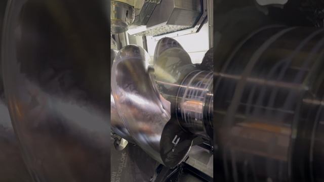 Ведущий ротор винтового компрессора screw compressor drive rotor #cnc #machining #mazak #5axis смотреть онлайн