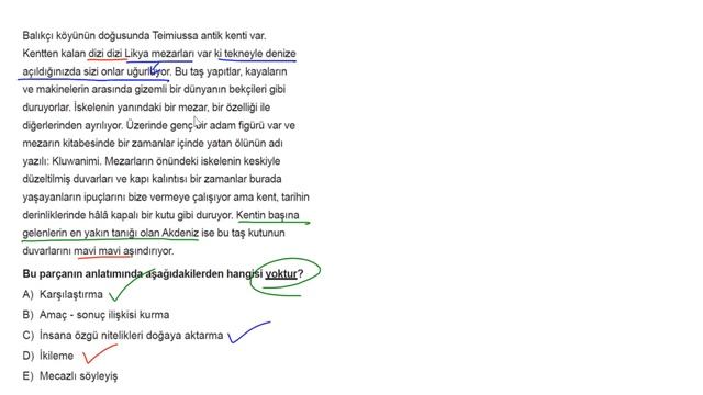 TYT Paragraf Simülasyon Denemeleri Deneme 25 Soru Çözümleri смотреть онлайн