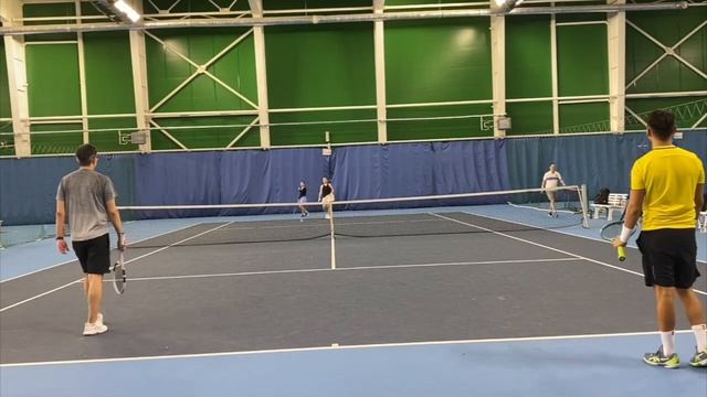 #unitedbytennis March 13 Players on court are Zarina Bekezhan Yerlan Kuat Nuriya Amir смотреть онлайн