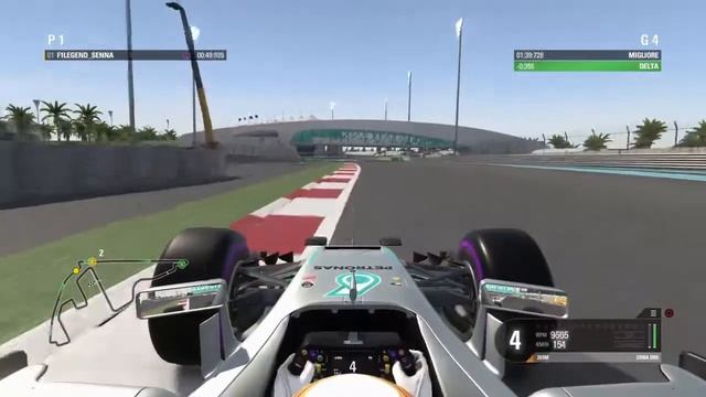F1 2016 Prova a tempo Yas Marina смотреть онлайн