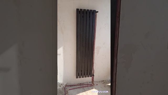 монтаж вертикальных радиаторов смотреть онлайн