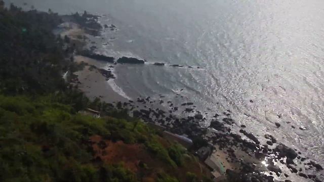 Paragliding Above Arambol, Goa