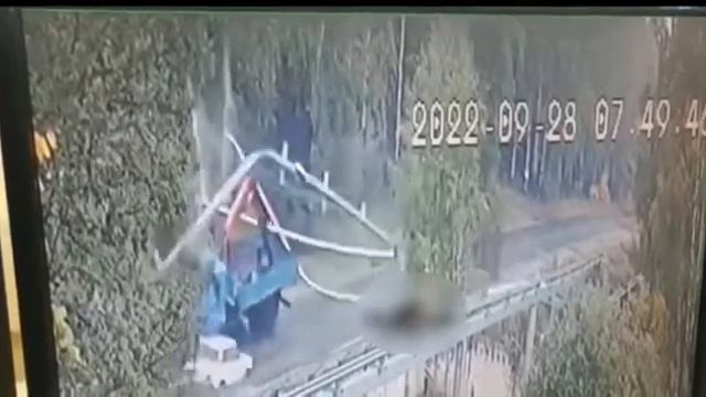 эксклюзивные кадры повреждения обоих веток газового патока смотреть онлайн