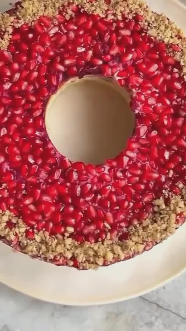 Красивый новогодний салат