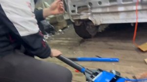 Замена порогов и задних арок LIFAN SMILY