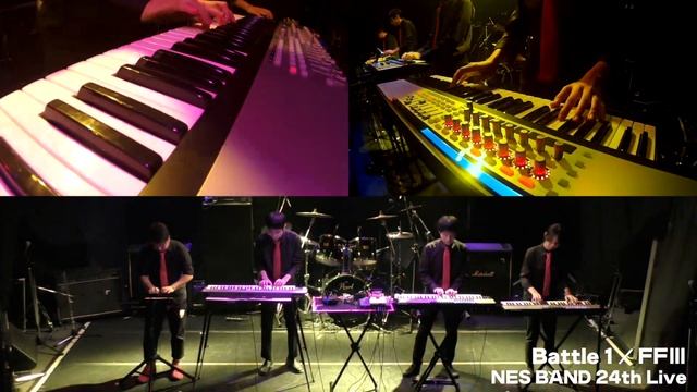 ファイナルファンタジー戦闘曲ファミコン版全曲メドレー NES FINAL FANTASY Battle Medley / NES BAND 24th Live 2018 смотреть онлайн