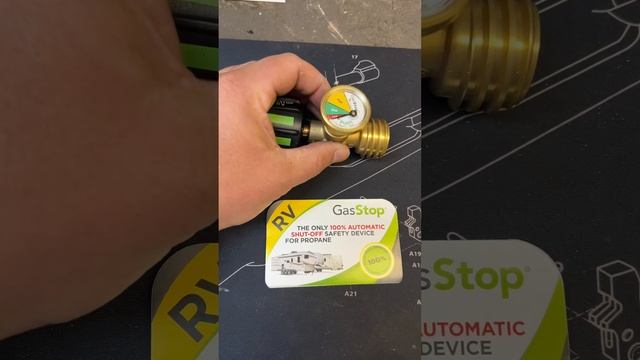 Gasstop the only Propane safety 💯 shut-off valve. Recommend for your RV смотреть онлайн