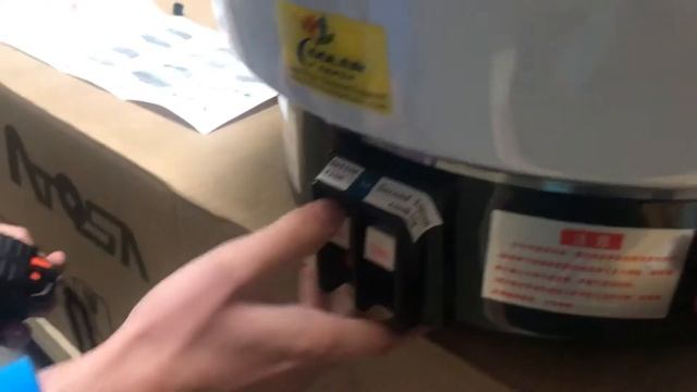 natural gas or propane Rice Cooker Commercial Pot Automatic Rice Cooker nsf etl смотреть онлайн