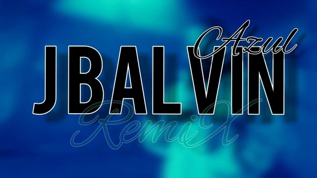 J Balvin - Azul (remix techno) | Vevo смотреть онлайн
