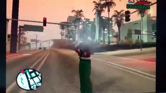 Эксперемент на прочность машин в GTASANANDREAS