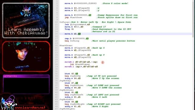 Direction key reading on the Sinclair QL - Lesson S10 смотреть онлайн