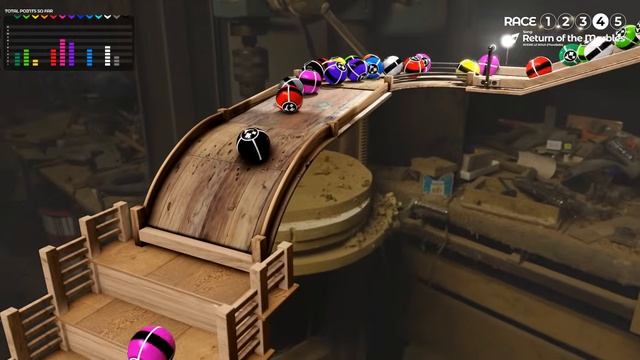 Гонка шариков! _ #3danimation #шарики #marblerun #marblerace #asmr #sensory смотреть онлайн