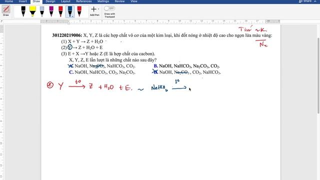 301220219006 X, Y, Z là các hợp chất vô cơ của một kim loại, khi đốt nóng ở nhiệt độ cao смотреть онлайн