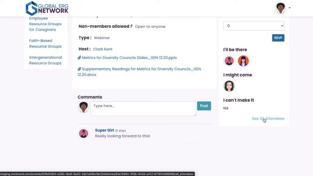 Global ERG Network Walkthrough - Engaging With Peers смотреть онлайн