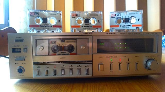 Sanyo RD-XM1 Stereo Microcassette Recording 3 смотреть онлайн