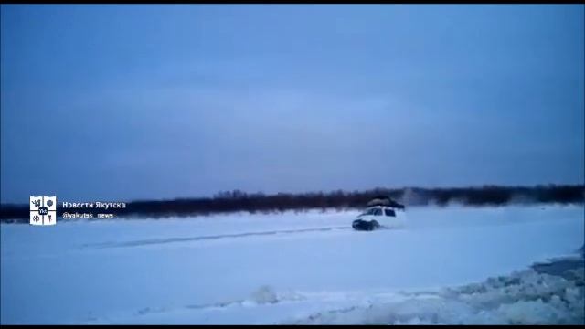 Тохтоо! Видео с провалившейся под лед машиной смотреть онлайн