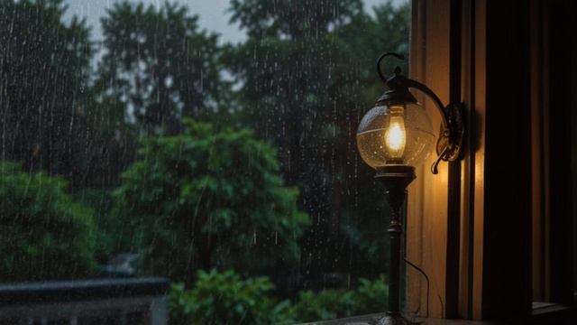 1 Hour - Relaxing Music Piano and Rain Sounds #rain #water смотреть онлайн