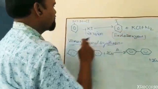 Chemical reaction of Aniline & Diazonium chloride. смотреть онлайн