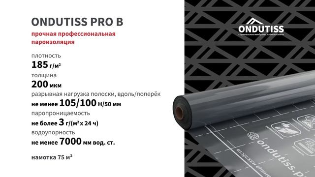 ONDUTISS PRO Новый ассортимент 2023