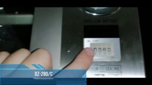 Вертикальный вакуумный упаковщик DZ 280C для упаковки жидких продуктов в вакуум пакеты