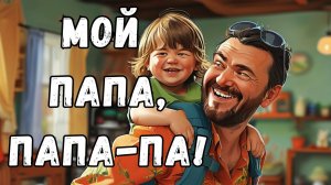 "Мой папа, папа-па!" Детская песня про папу