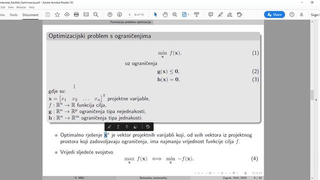 FSB Računalna matematika: Optimizacija смотреть онлайн