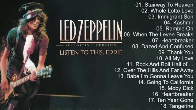 Led Zeppelin Greatest Hits Full Album - Best of Led Zeppelin Playlist 2022 смотреть онлайн