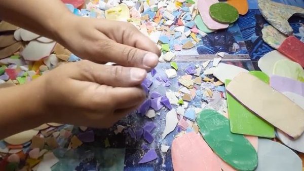 ASMR Breaking Soap Plates / Crushing Soap lwj80