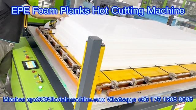 EPE Foam Planks Hot Cutting Machine | PE Foam Sheets Hot Cutter | Hot Cut смотреть онлайн