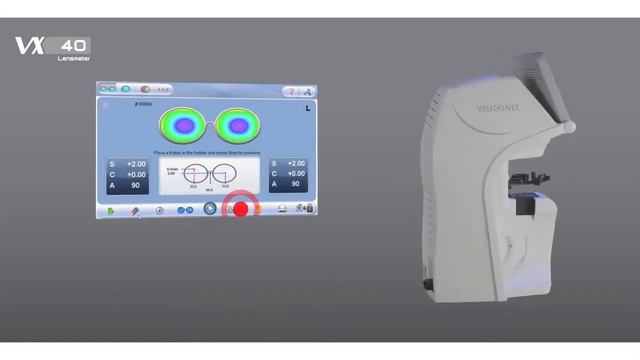 Visionix® VX40 Fully Automatic Wavefront Lens Analyzer