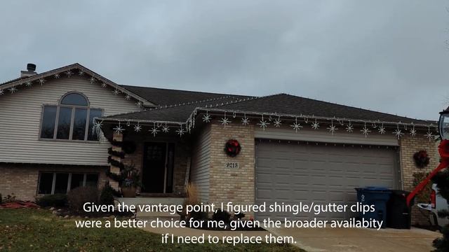How to Hang Christmas Lights to Ridgelines Like a PRO // C9 LED Christmas Lights смотреть онлайн