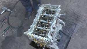 Снятие двигателя и разборка. HYUNDAI Elantra G4NB 1.8 DOHC - MPI 2015.