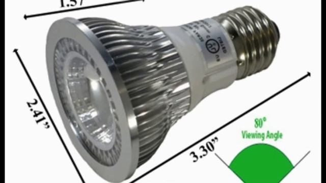 Product #97485-Par 20 LED Dimmable 5 Watt 120VAC 80 Degree E27 смотреть онлайн