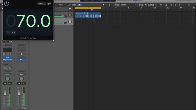 การหา TEMPO เพลงใน Logic Pro X / How to Find Tempo in Logic Pro X смотреть онлайн