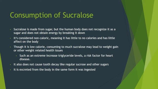 Sucralose Chem-S 125 смотреть онлайн
