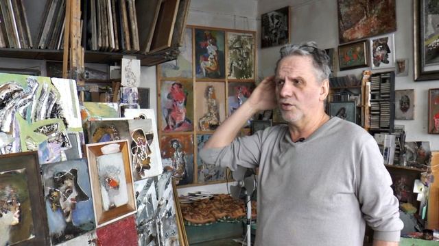 В мастерской художника Олега Кузина смотреть онлайн