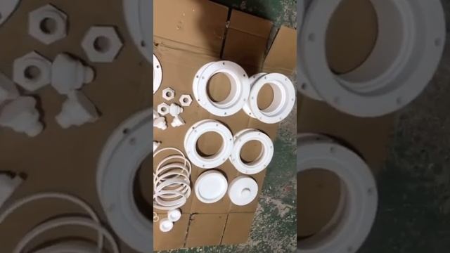 PTFE CNC machined part смотреть онлайн