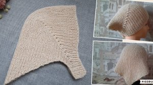 Тренд сезона! КОСЫНКА- ЧЕПЧИК- БАНДАНА. Легко вяжется и классно смотрится.