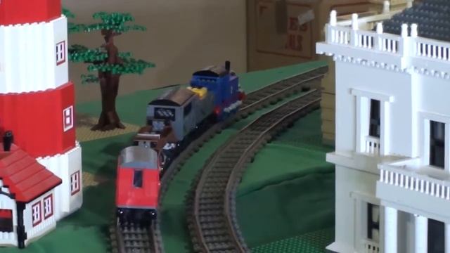 Lego Trains - AMRA Caulfield model railway exhibition смотреть онлайн