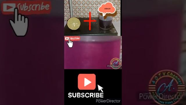 Lemon experiment // KMnO4 + Lemon // Color Change Experiment // #chemistry #indianhacker #xyzcrazy смотреть онлайн