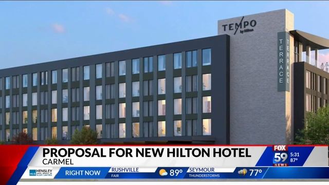Proposed plans in the works to bring new Tempo by Hilton hotel to Clay Terrace смотреть онлайн