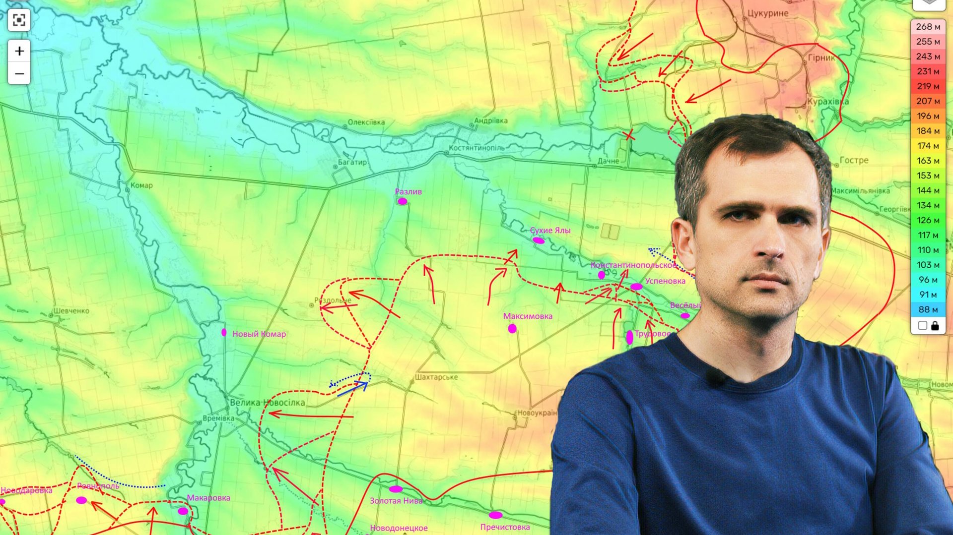 Война на Украине (21.11.24): Большая Новосёлка — и снова обвал фронта ВСУ... смотреть онлайн