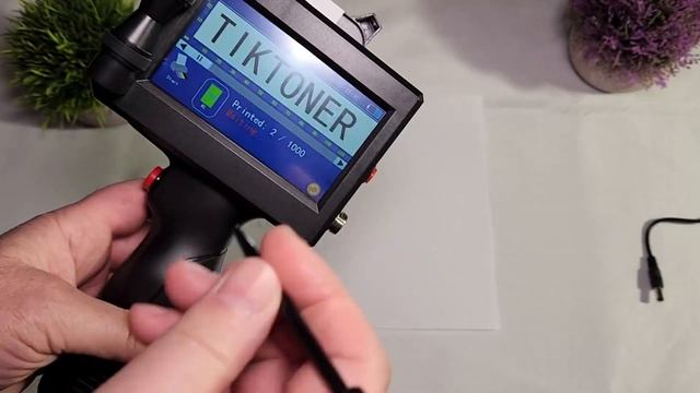 TIKTONER 127T2 Handheld Inkjet Printer 1 inch Portable Handheld Printer Review, The power of fast p смотреть онлайн