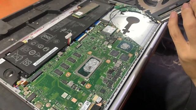 ASUS VIVOBOOK HARDWARE MAINTENANCE PROCESS #servicelaptop смотреть онлайн