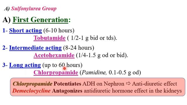 Endocrine Pharmacology (3); Diabetes Mellitus & Glucagon Hormone смотреть онлайн