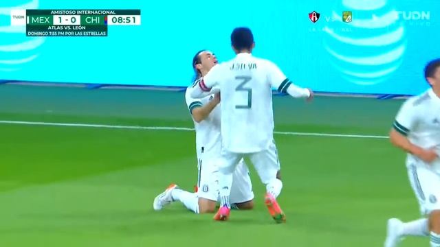 ¡GOOL! Santi Giménez se estrena en Selección | México 1-0 Chile | Amistoso | TUDN смотреть онлайн